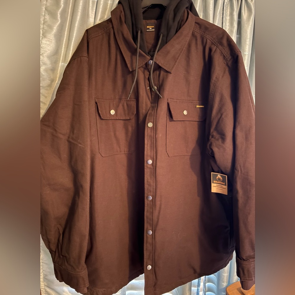 Brahma Dark Brown Shacket